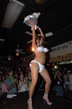 Hogs Breath Saloon Home Made Bikini Contest 2007 photo - Duval Street, Key West